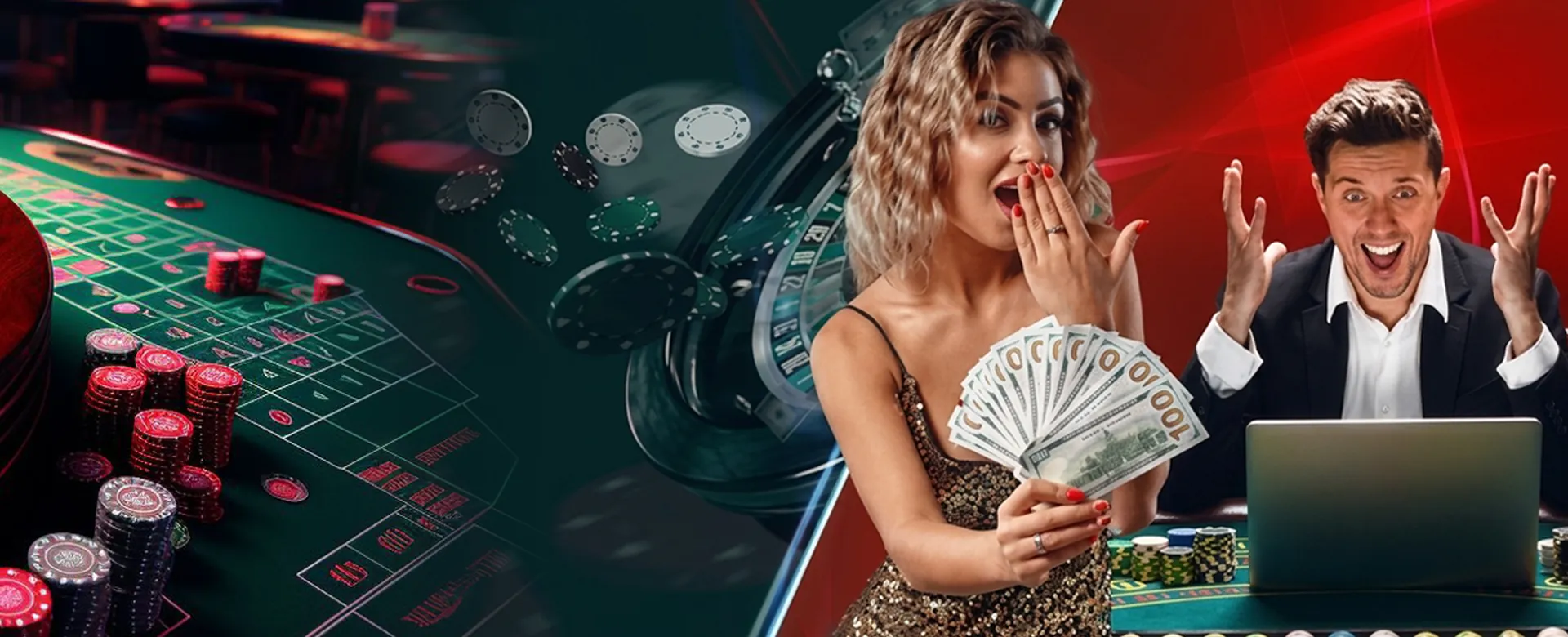 Hero image showcasing original table games with golden accents